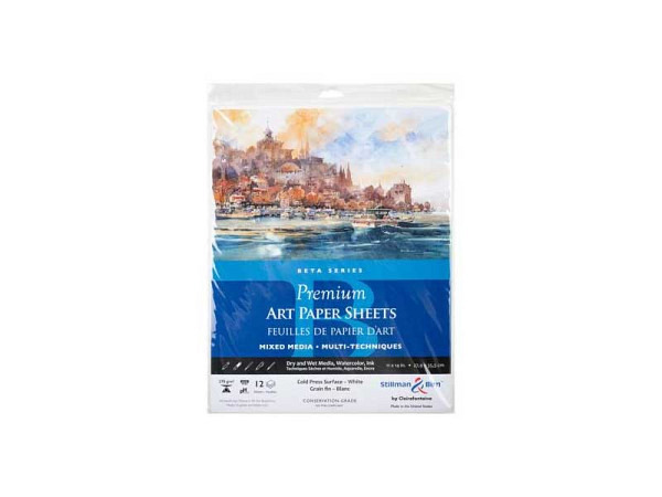 Aquarellpapier Stillman & Birn Beta 27,9x35,5cm Hochformat
