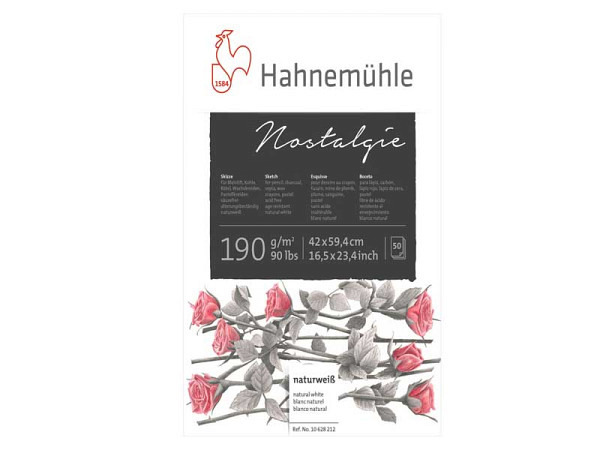 Zeichenblock Hahnemühle Nostalgie A4 50Blatt 190g/qm