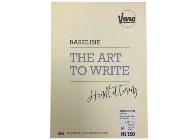 Zeichenblock Vang Baseline Handlettering A3