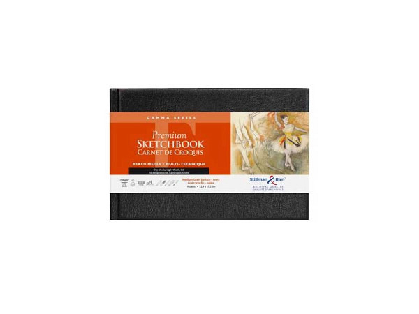 Skizzenbuch Stillman & Birn Hardcover Gamma 15,5x22,9cm