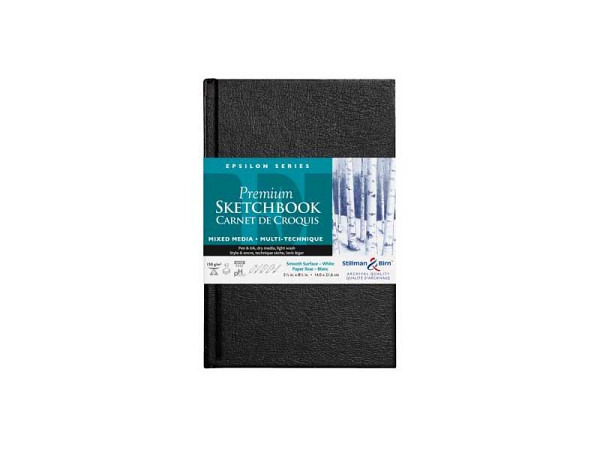 Skizzenbuch Stillman & Birn Hardcover Epsilon 14x21,6cm Hochformat