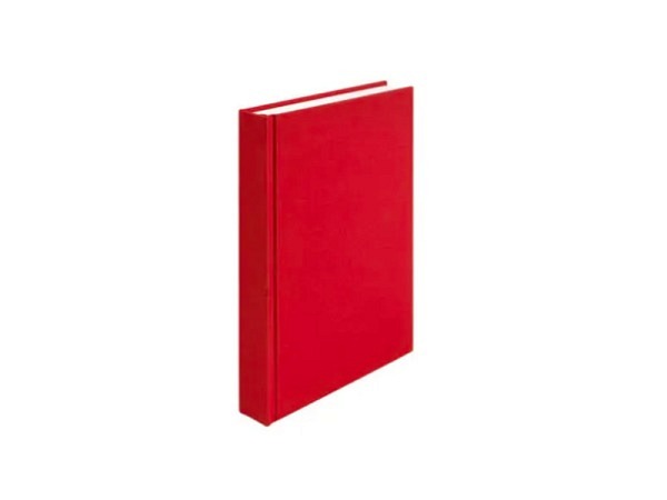 Skizzenbuch Notebook A6 rot blanko 192 Blatt, 80g/qm
