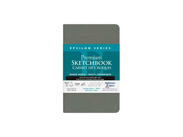 Skizzenbuch Stillman & Birn Hardcover Epsilon 8,9x14cm