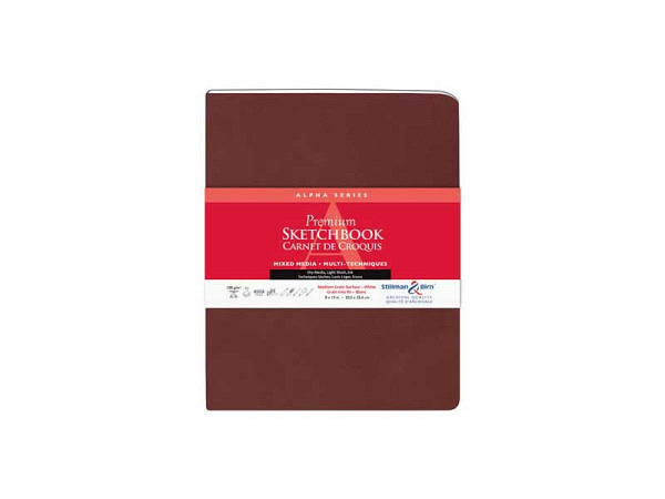 Skizzenbuch Stillman & Birn Softcover Alpha 8,9x14cm Hochformat