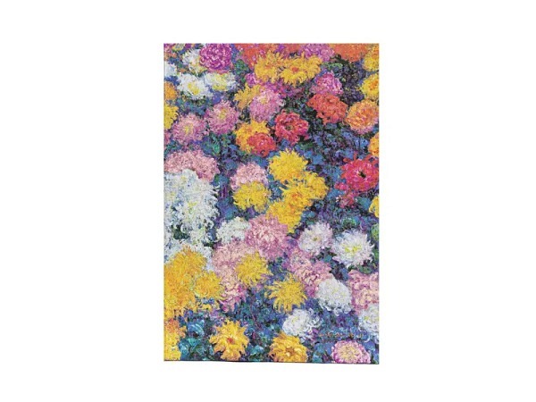Skizzenbuch Paperblanks Monets Chrysanthemen, Mini 9x14cm, blanko