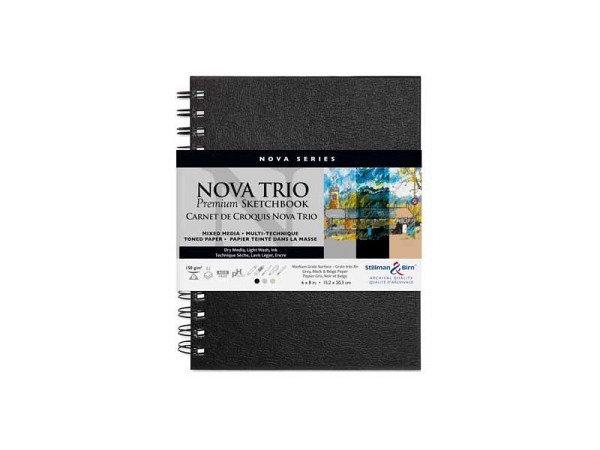 Skizzenbuch Stillman & Birn Hardcover Epsilon 15,2x20,3cm Hochformat