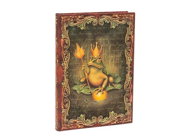 Skizzenbuch Paperblanks Märchenkollektion, Die Brüder Grimm, Froschkönig, Midi 13x18cm, blanko