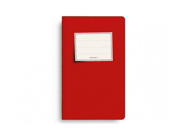Skizzenheft Leuchtturm Jottbook Pur Medium blanko Cherry 3er pack