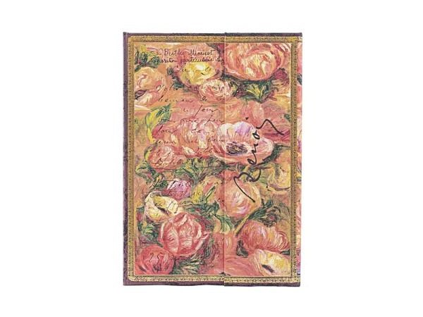 Skizzenbuch Paperblanks Faszinierende Handschriften, Renoir, Brief an Morisot (1892), Midi 13x18cm, blanko