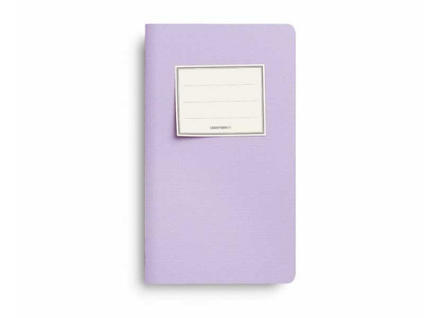 Skizzenheft Leuchtturm Jottbook Pur Pocket blanko Lilac 3er pack