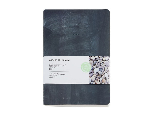 Skizzenheft Miquelrius Stone Paper A5 schwarz