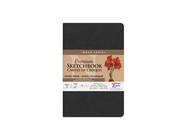 Skizzenbuch Stillman & Birn Softcover Nova 14x21,6cm Hochformat