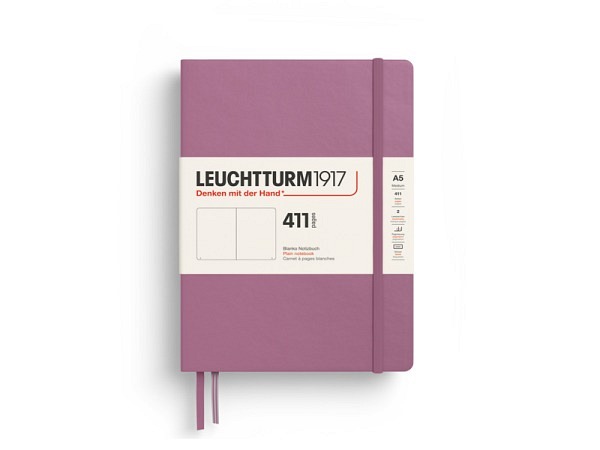Skizzenbuch Leuchtturm 411 A5 Medium Hardcover Dusty Rose