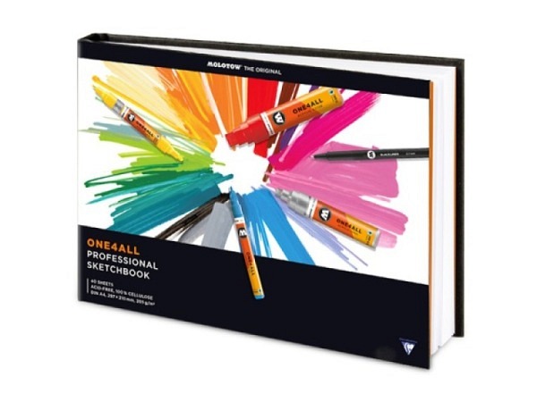 Skizzenbuch Molotow One4All Professional Artbook