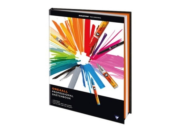 Skizzenbuch Molotow One4All Professional Artbook 210x297mm A4 Hochformat
