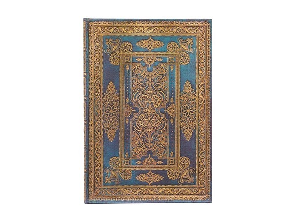 Skizzenbuch Paperblanks Luxe Design, Blue Luxe, Midi 13x18cm, blanko