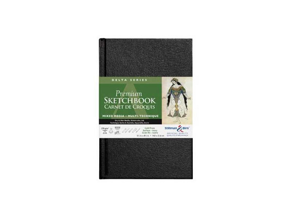 Skizzenbuch Stillman & Birn Hardcover Delta 14x21,6cm