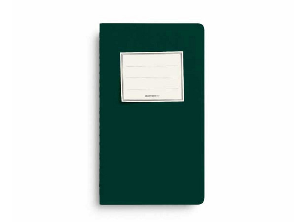 Skizzenheft Leuchtturm Jottbook Pur Pocket blanko Forest Green 3er pack