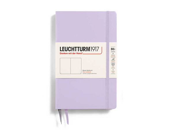 Skizzenbuch Leuchtturm Paperback B6 Softcover blanko Lilac 12,5x19,5cm