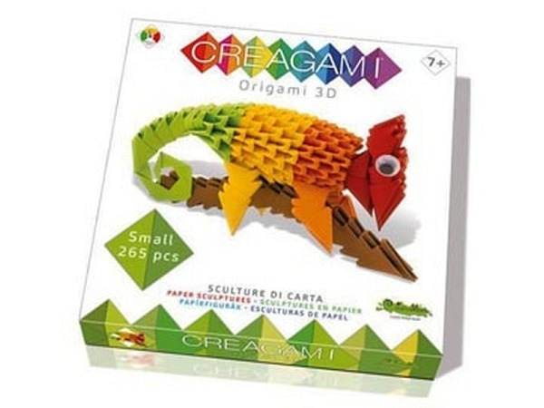 Origami Creagami 3D Chamäleon
