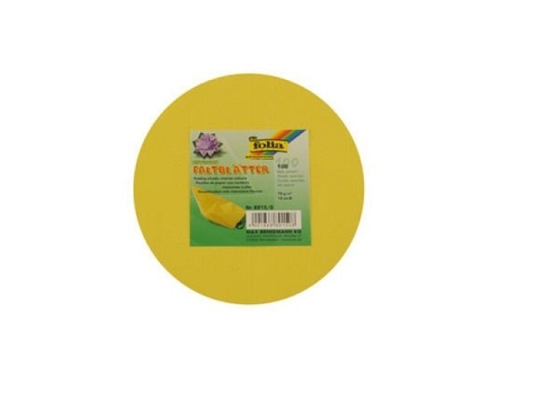 Origami Folia rund 15cm 100Stk farbig assortiert, 70g/qm