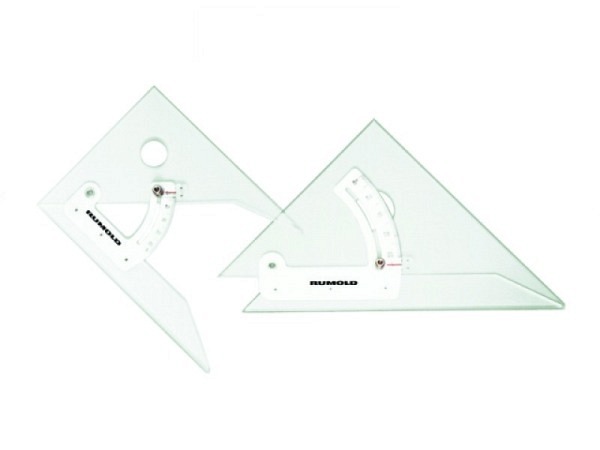 Winkel Rumold 30cm verstellbar, aus Pleixglas, 3..
