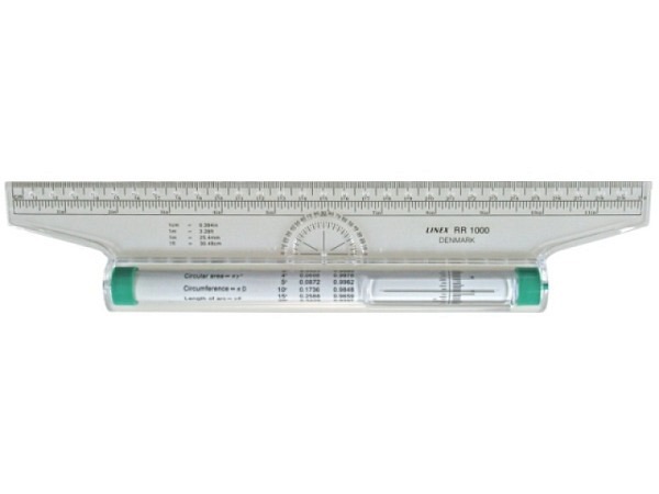 Massstab Linex Rollmass 30cm zum parallel Verschieben