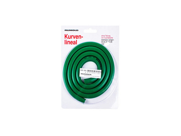 Kurvenlineal Rumold 40cm mit Skala, mit Tuschkante