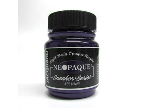 Acryl Jacquard Neopaque navy