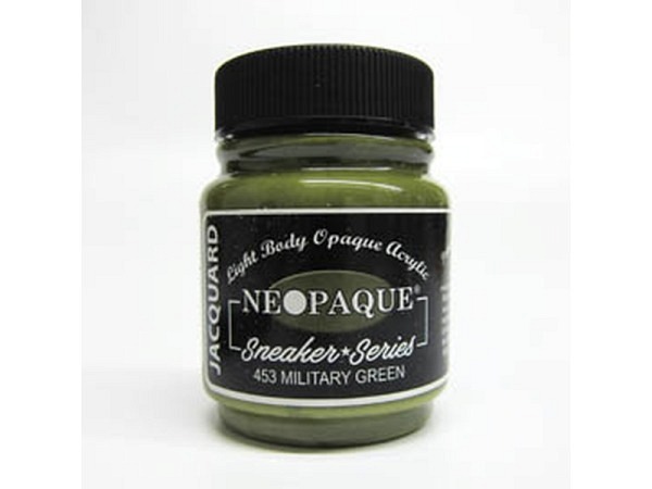 Acryl Jacquard Neopaque militärgrün