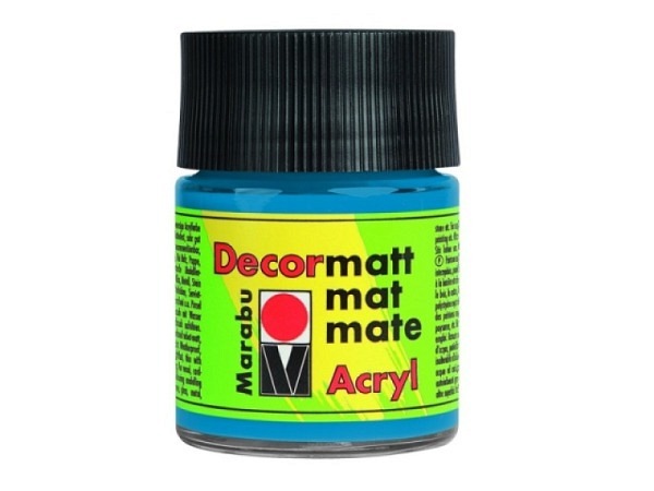 Acryl Marabu Decormatt 50ml azurblau
