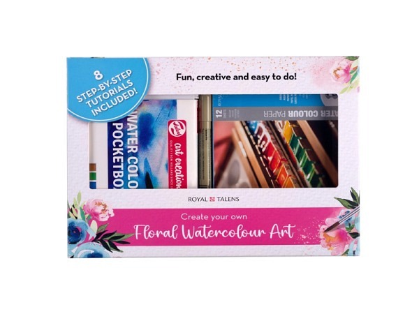 Aquarell Talens floral Set