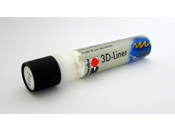 Plusterpen Marabu 3DLiner 25ml weiss