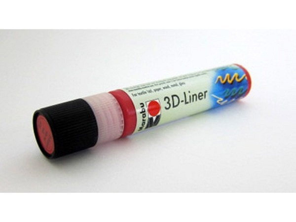 Plusterpen Marabu 3DLiner 25ml rubin