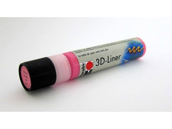 Plusterpen Marabu 3DLiner 25ml rosapink