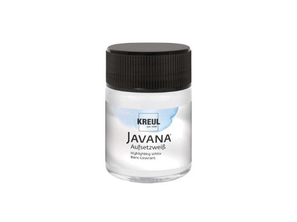 Seidenmalfarbe Kreul Javana Aufsetzweiss