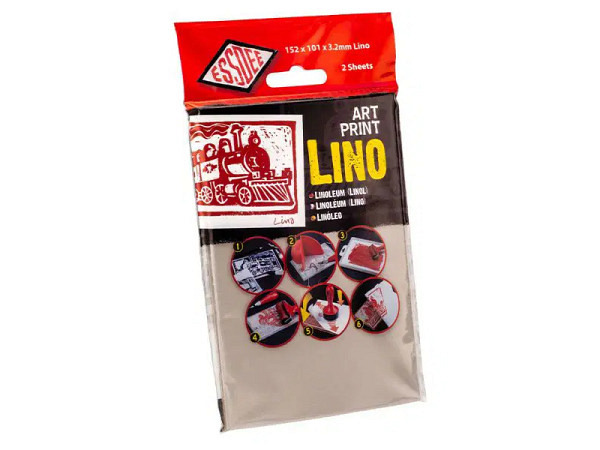 Linolplatte Essdee 10,1x15,2cm 2er Set