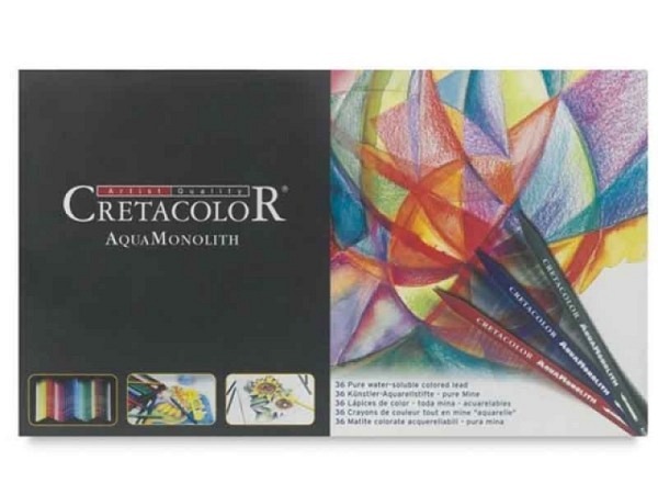 Farbstift Cretacolor Aqua Monolith Set 36Stk.
