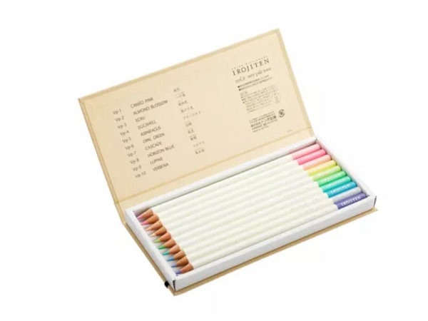 Farbstift Tombow Irojiten Pastellfarben 10er Set