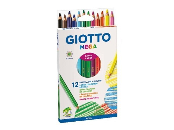 Farbstift Giotto Mega 12er Set 