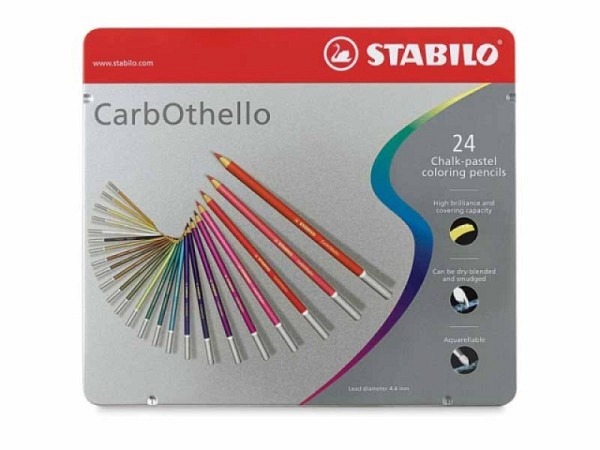 Pastellstift Stabilo CarbOthello Set 24er