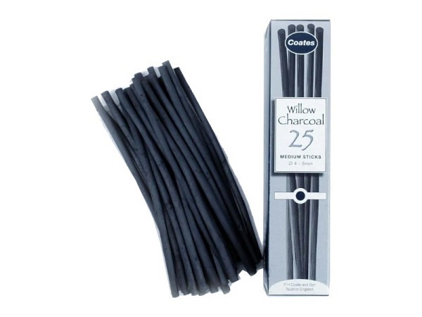 Zeichenkohle Seawhite Medium 25 Stk., 