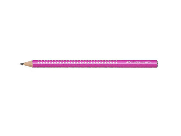 Bleistift Faber-Castell Sparkle Electric Fuchsia HB