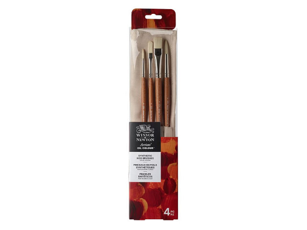 Pinselset Winsor&Newton Artists Oil Colour 4er Set