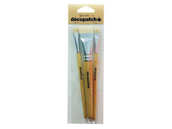 Pinselset Decopatch Seidenpinsel 3er Set