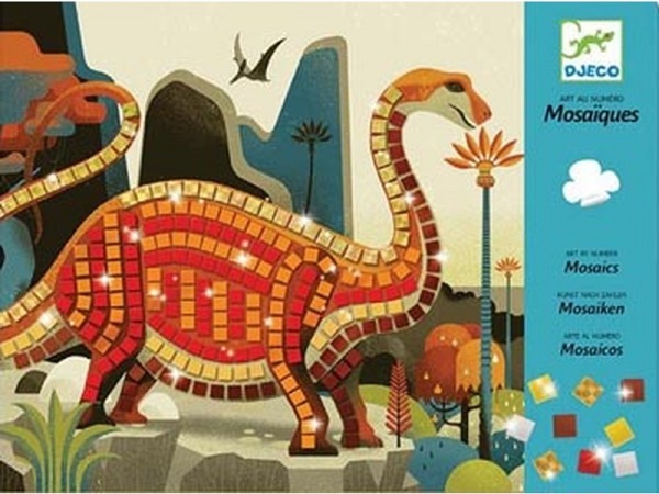Mosaikset Djeco Mosaik Dino