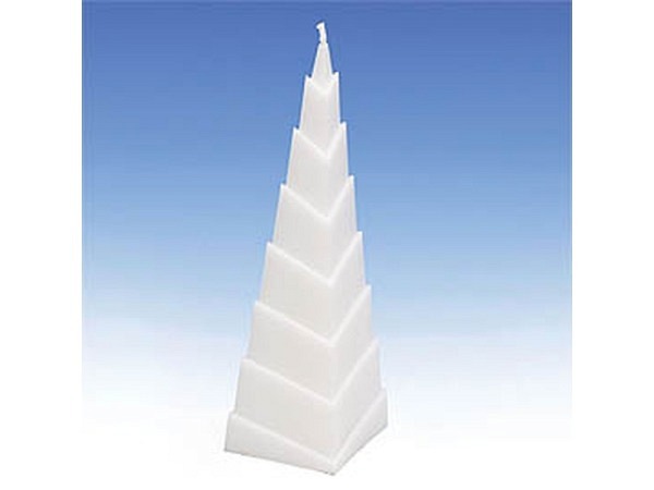 Form Exagon Kerzengiessform Stufenpyramide