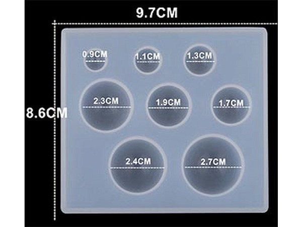 Form Giessharz Silikonform Cabochons