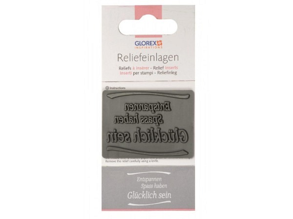 Form Glorex Seifen Reliefeinlage