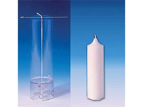 Form Exagon Kerzengiessform Zylinder